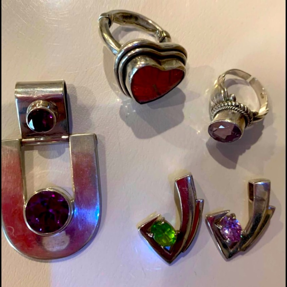 Sterling silver jewelry